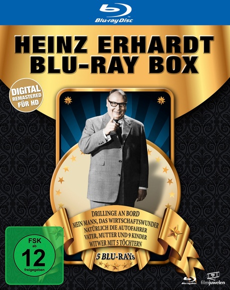 Heinz Erhardt Box, 5 Blu-rays