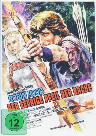 Robin Hood - Der feurige Pfeil der Rache, 1 DVD