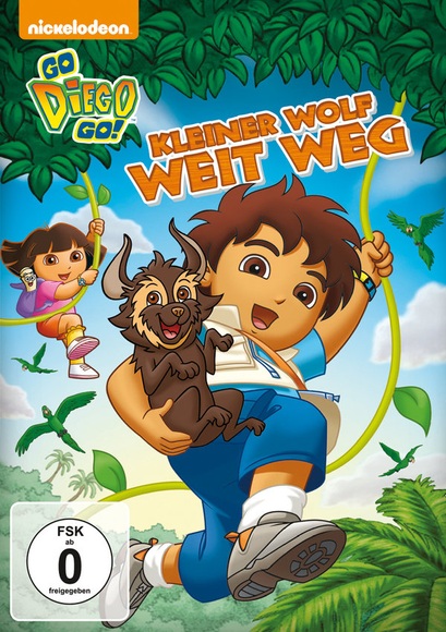 Go Diego Go!: Kleiner Wolf weit weg, 1 DVD