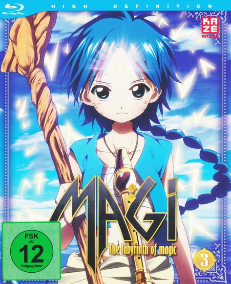 Magi - The Labyrinth of Magic. Box.3, 1 Blu-ray