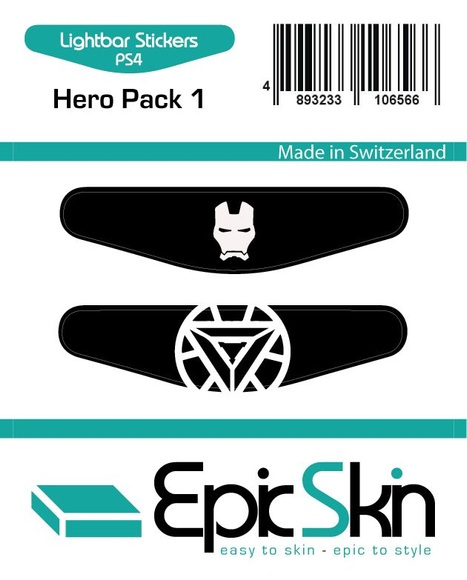 Lightbar Stickers - Hero Pack 1