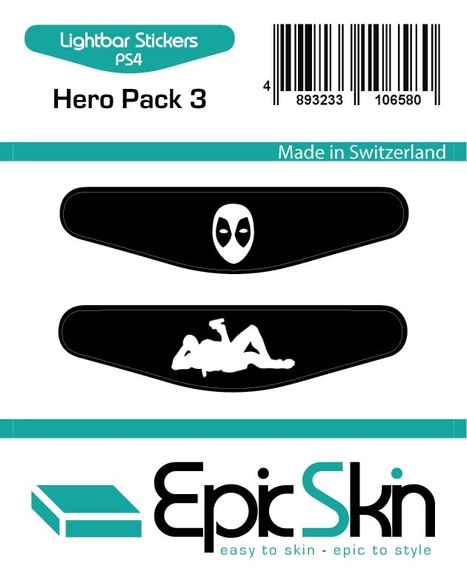 Lightbar Stickers - Hero Pack 3