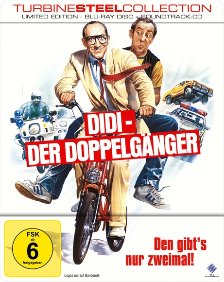 Didi - Der Doppelgänger, 1 Blu-ray + Audio-CD (Limited Turbine Steel)