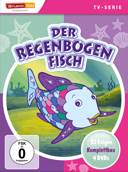 Der Regenbogenfisch - Komplettbox, 4 DVDs