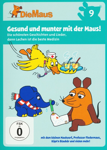 Die Sendung mit der Maus. Tl.9, 1 DVD