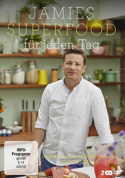 Jamies Superfood für jeden Tag, 2 DVD