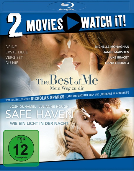 The Best of me - Mein Weg zu Dir / Safe Haven, 2 Blu-ray