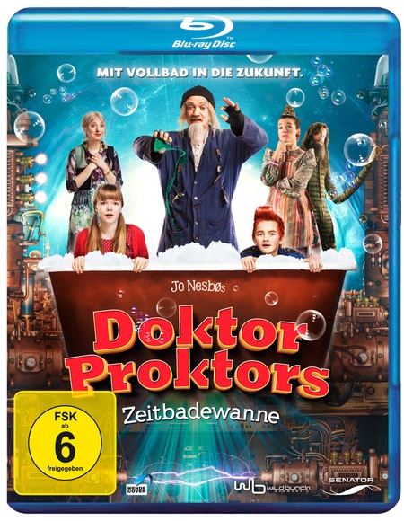 Doktor Proktors Zeitbadewanne, 1 Blu-ray
