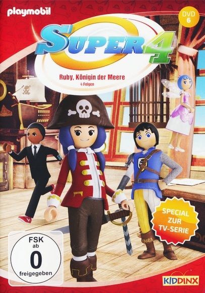 Super 4 - Ruby, Königin der Meere, DVD