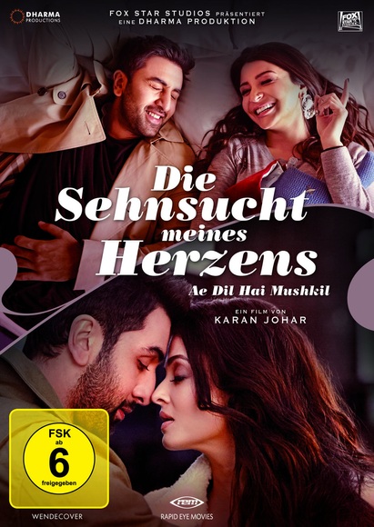 Ae Dil Hai Mushkil, 1 DVD (Erstauflage mit Poster)