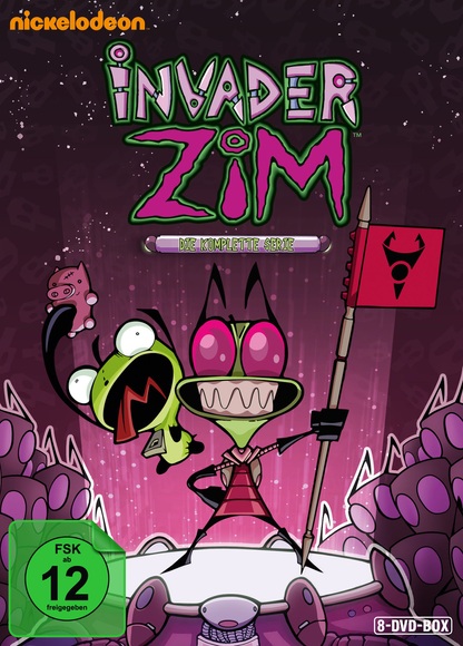 Invader Zim - Die komplette Serie, 8 DVDs