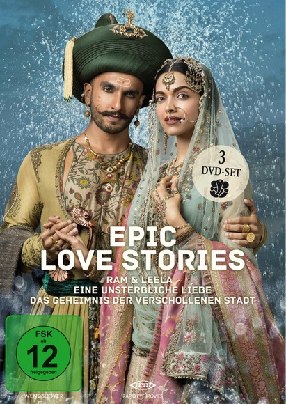 Epic Love Stories, 3 DVDs