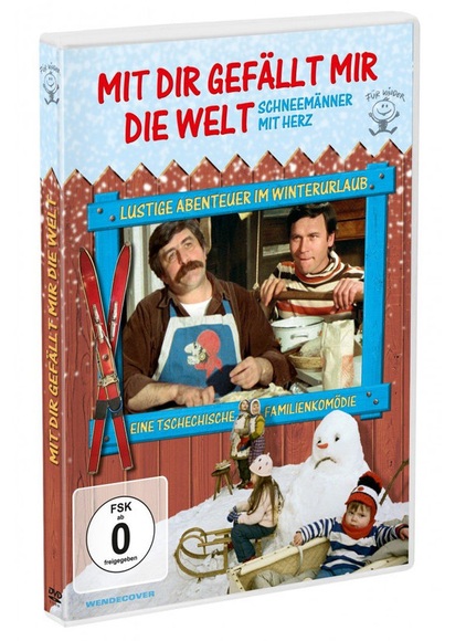 Mit dir gefällt mir die Welt - Schneemänner mit Herz, 1 DVD