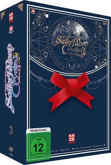 Sailor Moon Crystal. Tl.5, 2 DVD (Sammelschuber Limited Edition)