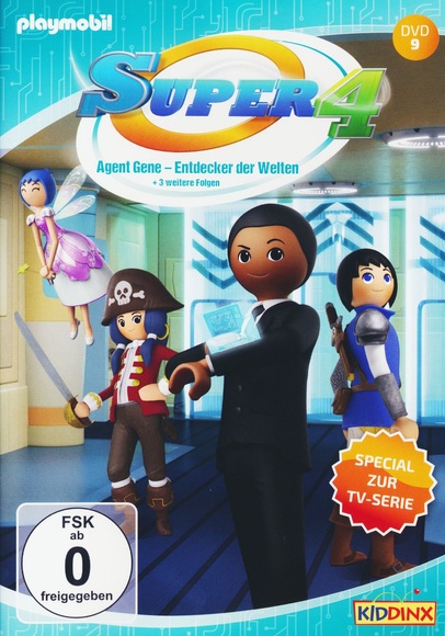 Super 4 - Agent Gene - Entdecker der Welten