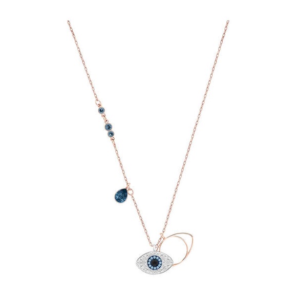 Swarovski Duo Evil Eye Anhänger Damen