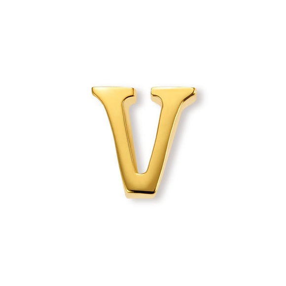Christ Mix&Match - Charm Letter V Anhänger Unisex