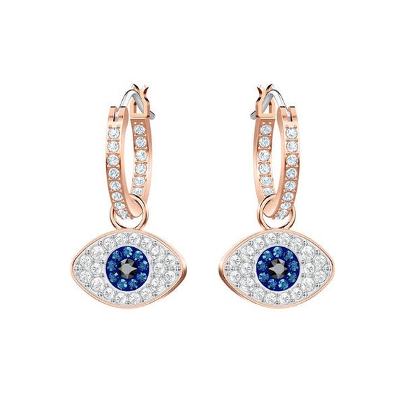 Swarovski Duo Evil Eye Ohrschmuck Damen