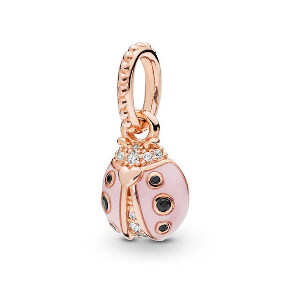 Pandora Lucky Pink Ladybird Anhänger Damen