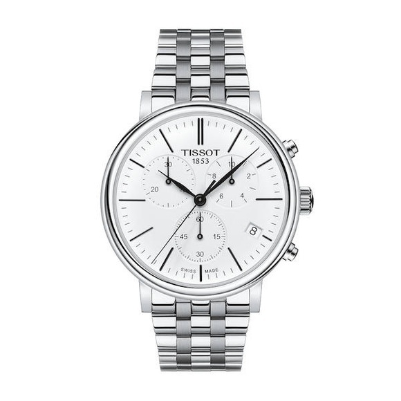 Tissot Herren Chronograph Uhr Carson 41mm
