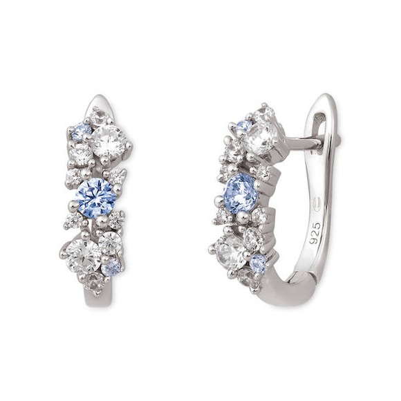Silver Spirit Snowflakes Ohrschmuck Damen