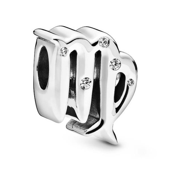 Pandora Sparkling Virgo Zodiac Charm Damen