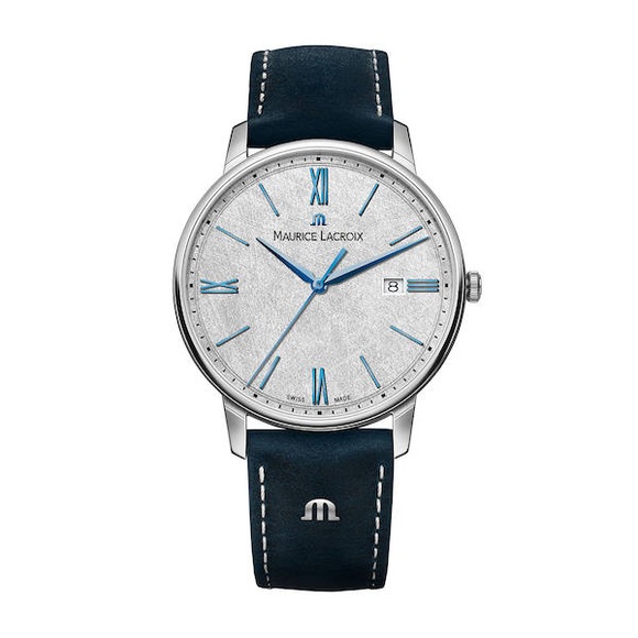 Maurice Lacroix EL1118-SS001-114-1 Eliros Blau Armband Armband Armbanduhr Quarz/Edelstahl