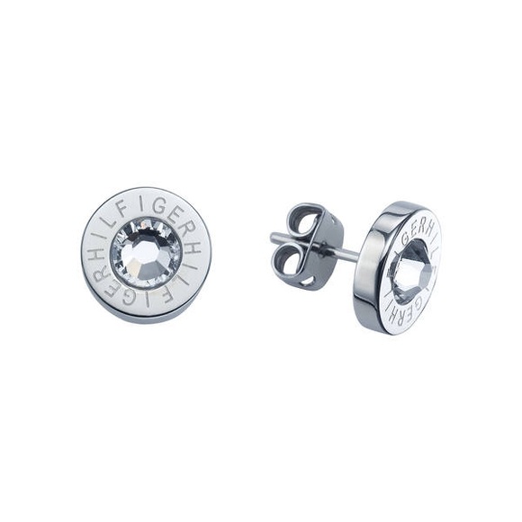 Tommy Hilfiger 2700259 Ohrstecker Silber Ton Ohrringe Edelstahl