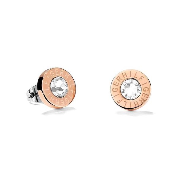 Tommy Hilfiger 2700752 Ohrstecker Rose Gold Ton Ohrringe