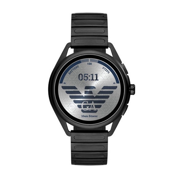 Emporio Armani Connected Matteo ART5029 Smartwatch + 2x Emporio Armani Ladekabel