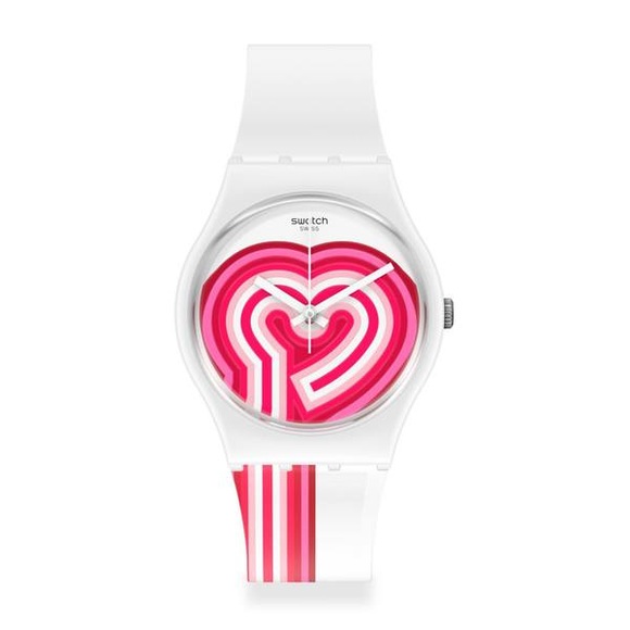 swatch Analoguhr Damen Multicolor 34mm