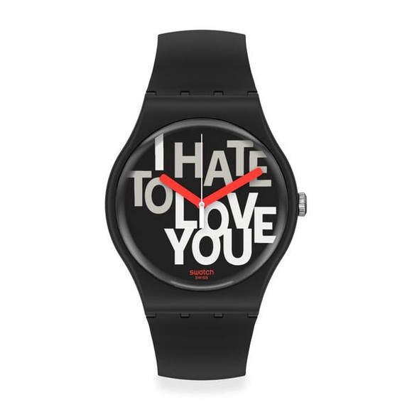 swatch Analoguhr Damen Multicolor 41mm