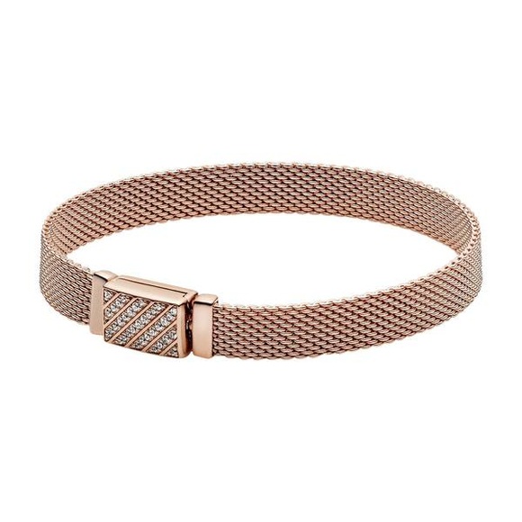 PANDORA Armband Damen Roségold 17cm
