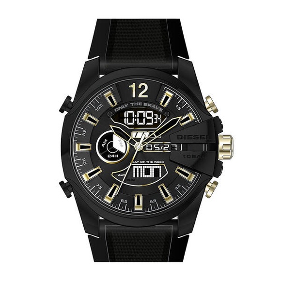 Diesel Analoguhr Herren Schwarz 51mm