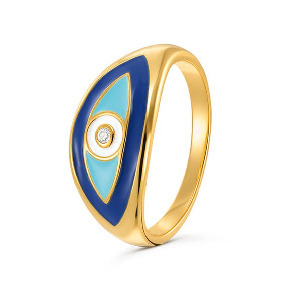 Silver Spirit Icons Ring Damen