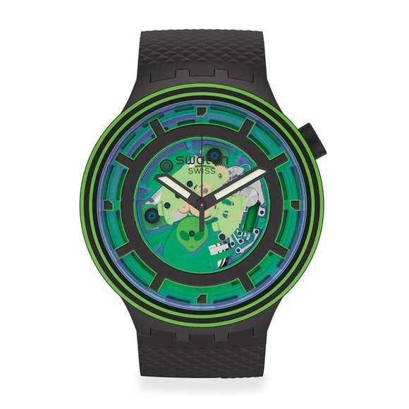 Uhrenset Damen Grün 47mm
