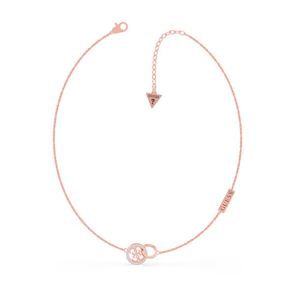 Guess UBN79046 Frauen's Rose Gold Ton Equilibre Halskette