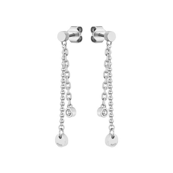 BOSS Paar Ohrstecker »IRIS, 1580332, 1580333«, mit Glasstein