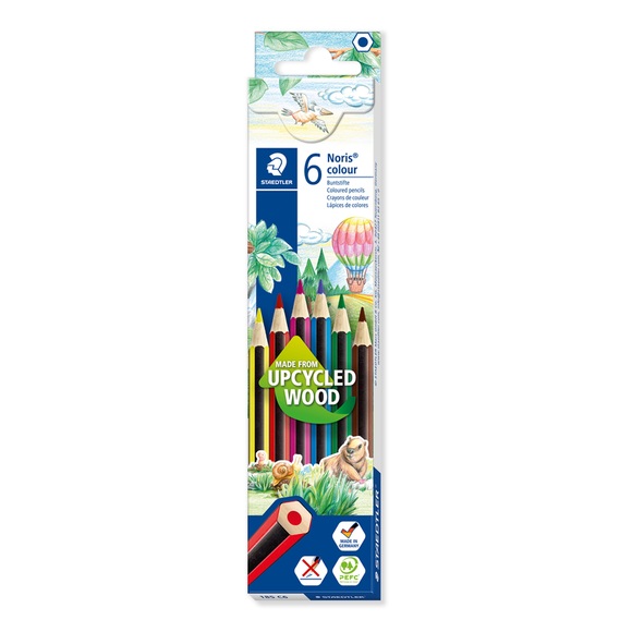 Staedtler Farbstift Noris® colour 185 Set sechskant 185 C6 6 St.