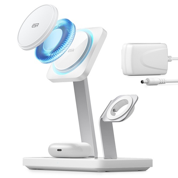 ESR HaloLock 3-in-1 Charger 2C5510201 - Ladegerät (Weiss)