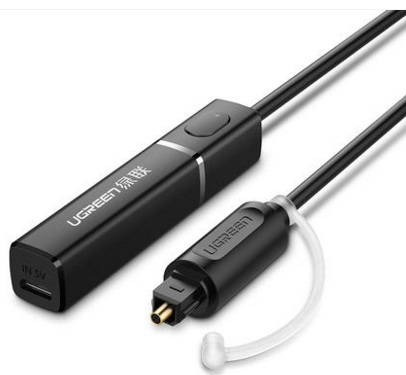UGREEN 50213 - Bluetooth 5.0 Stereo-Audio-Sender (Schwarz)