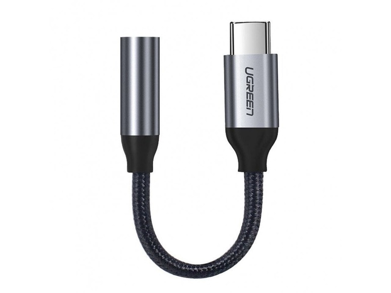 Ugreen USB-C zu 3.5mm Buchse Adapter - Schwarz / Grau