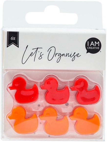 Magnet, Ente, rot, 6 S.