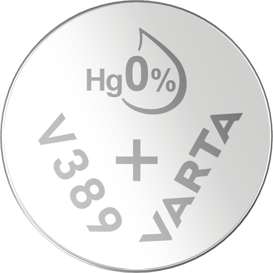 Silberoxid Knopfzelle V389 / V390 / SR54, 1,55 Volt - 1 Stück