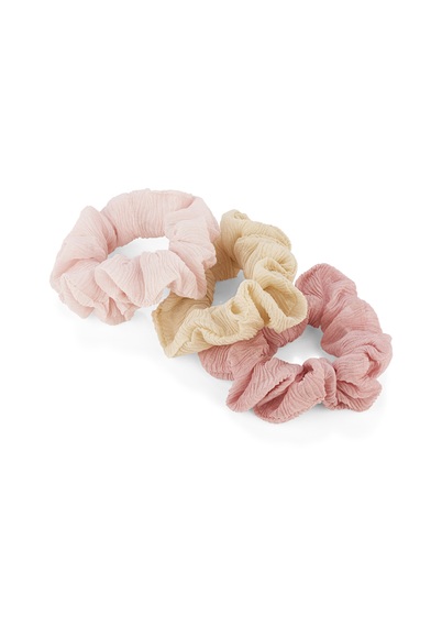 Body Mind and Soul Scrunchie Yoga Chiffon Rosa