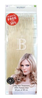 Balmain Fill-In Extensions Value Pack Natural Straight
