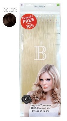 Balmain Fill-In Extensions Value Pack Natural Straight