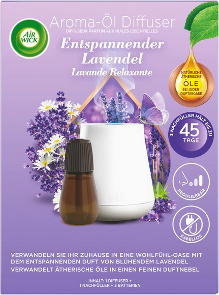 Aromaölduftspender AIR WICK entspannender lavendel