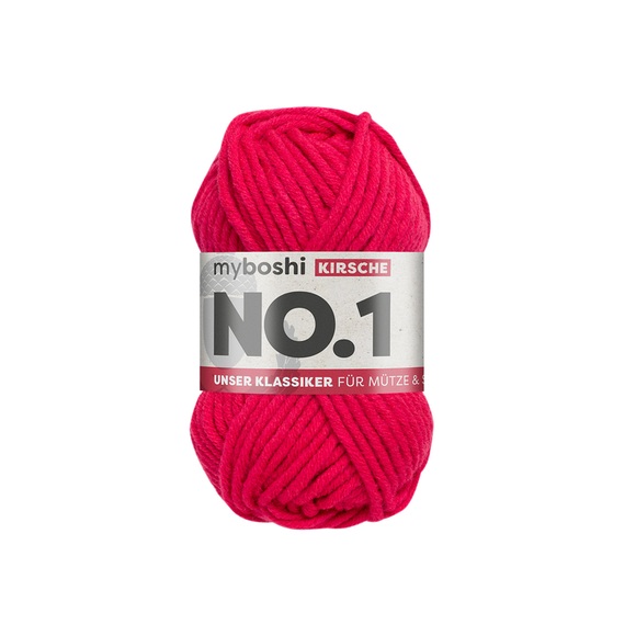 myBoshi Wolle Nr.1 Kirsche 50 g, 55 m