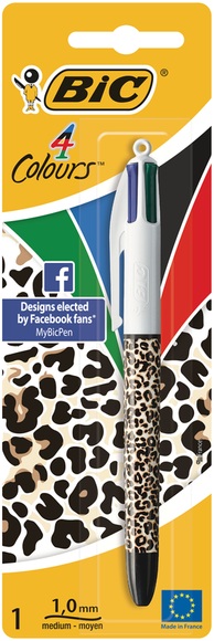 Bic - Kugelschreiber 4 Colours Messages - Multicolor